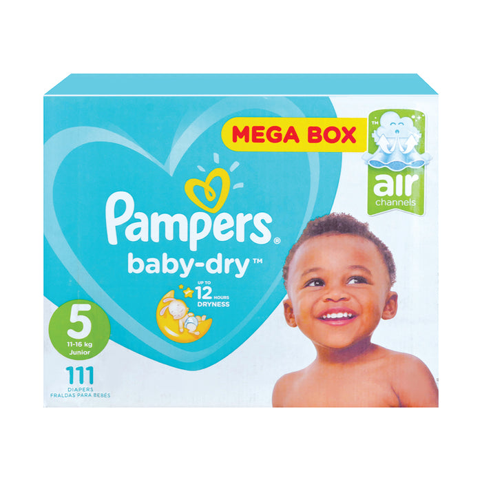 pampers active baby dry size 5