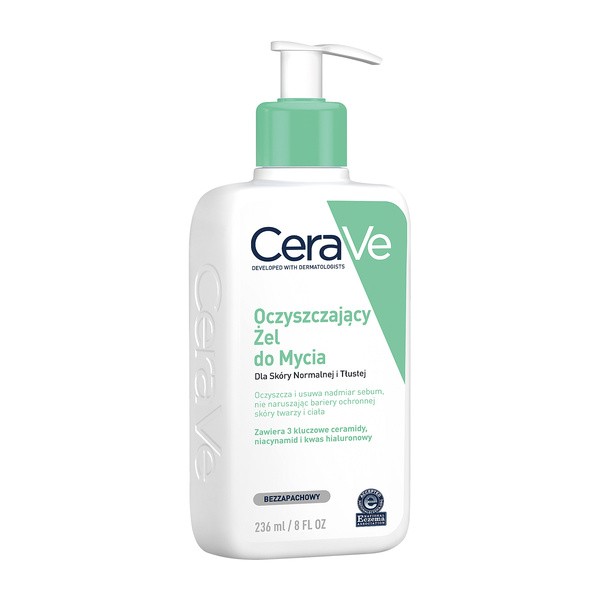 cerave oczyszczający żel do mycia 236 ml