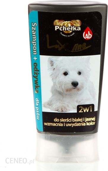 pchełka szampon dla białych psów