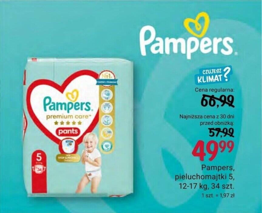 rossmann pieluch pampers pieluchomajtki