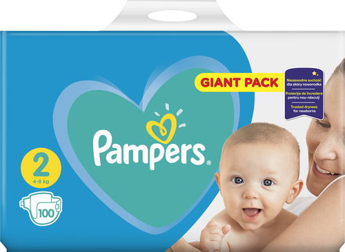 pampers baby active 2 100