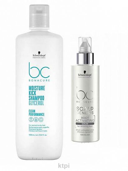 schwarzkopf bc moisture kick silnie nawilżający szampon 250ml