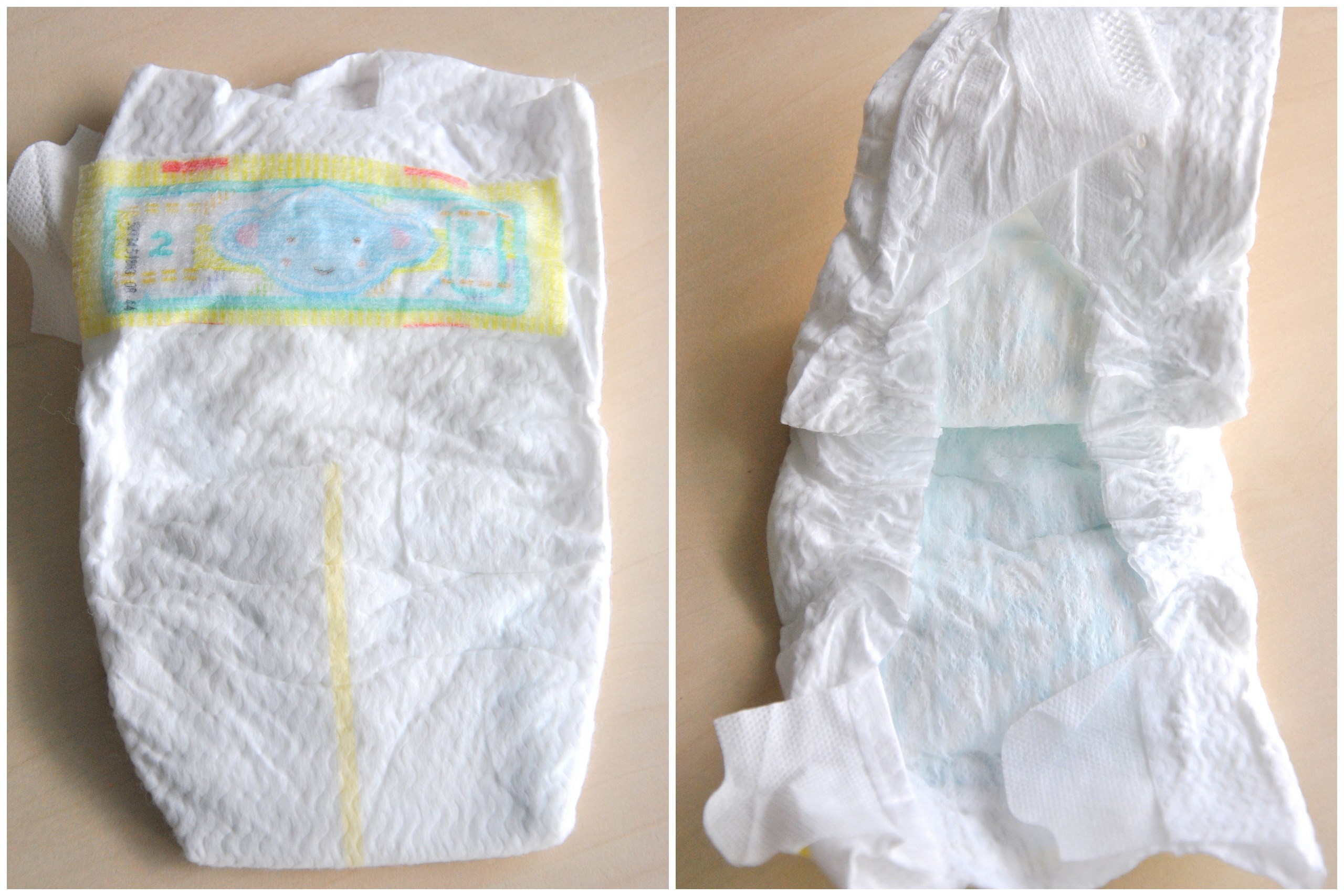 babydream vs pampers premium care wielkość