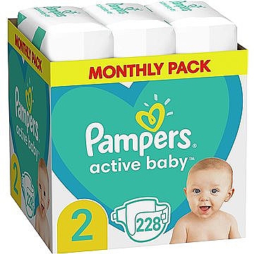 pampers actibe baby 2