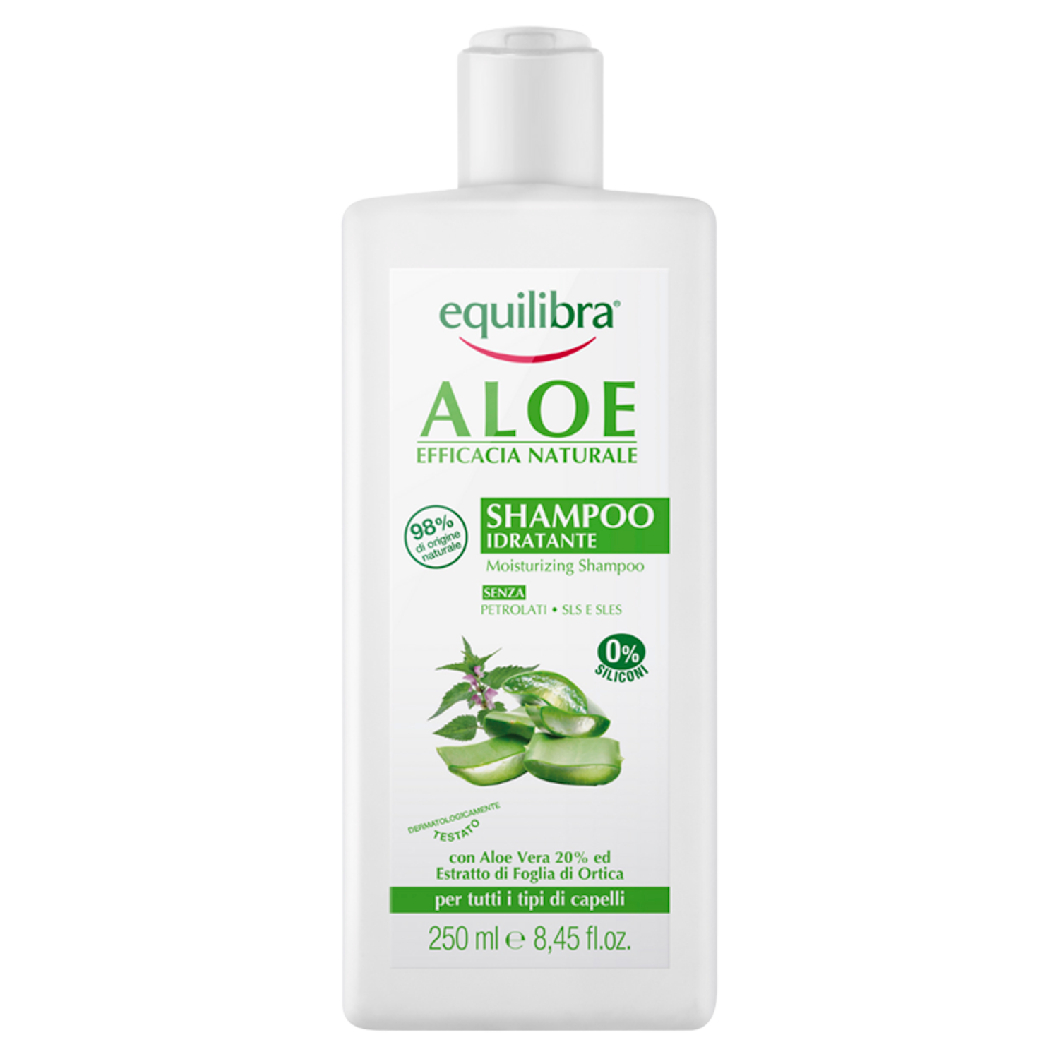 equilibra aloe szampon nawilżający