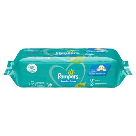 pampers fresh clean chusteczki nawilżane dla niemowląt