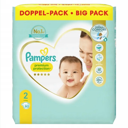 pampers zielony 4-8kg