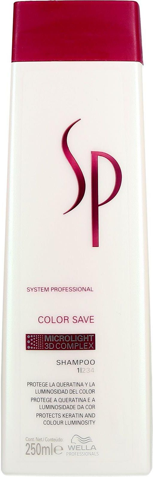 wella sp color save szampon do włosów farbowanych 250ml