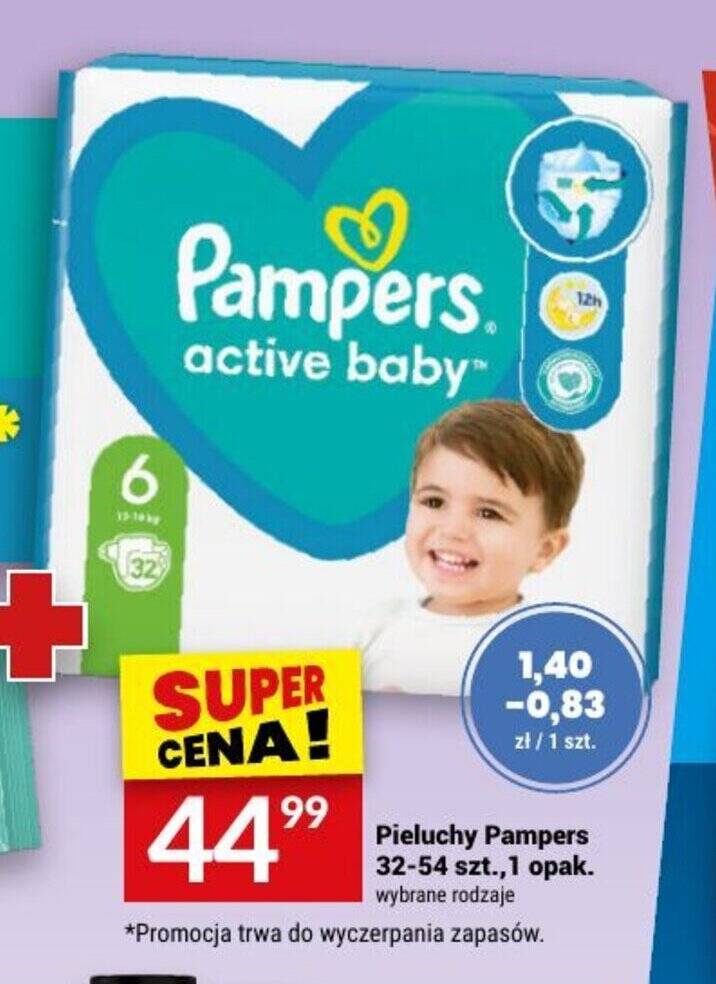 pieluchy pampers promocja real