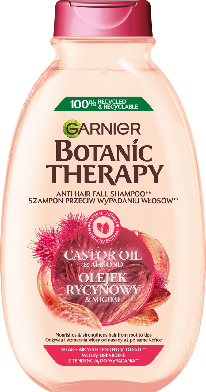 garnier szampon z olejkiem rycynowym