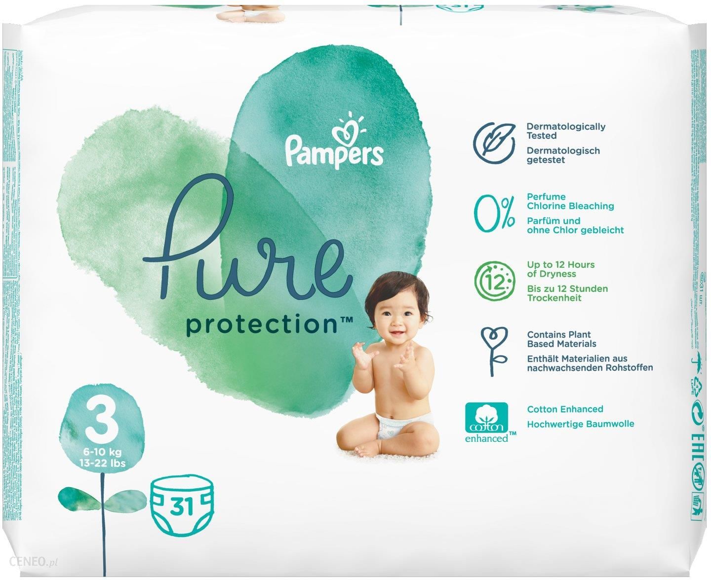 pieluchy pampers pure