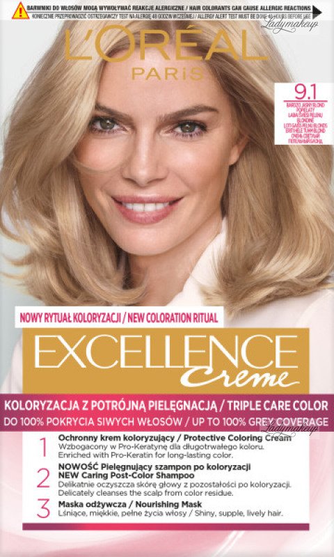 szampon loreal excellence cream