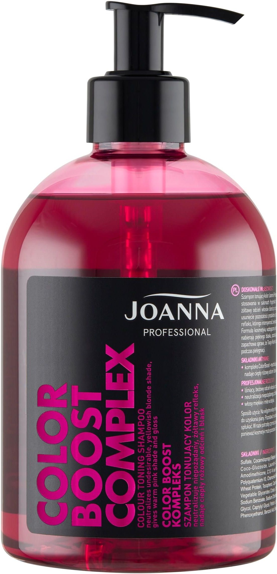 joanna color boost complex szampon tonujący