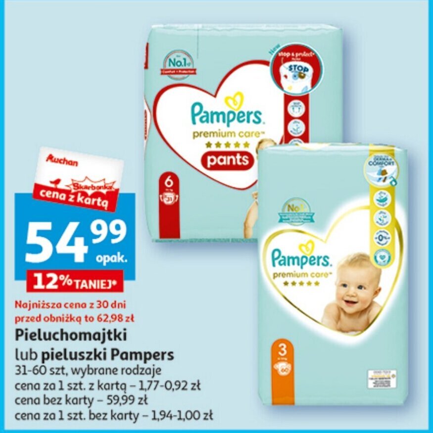 promocja pampers auchan