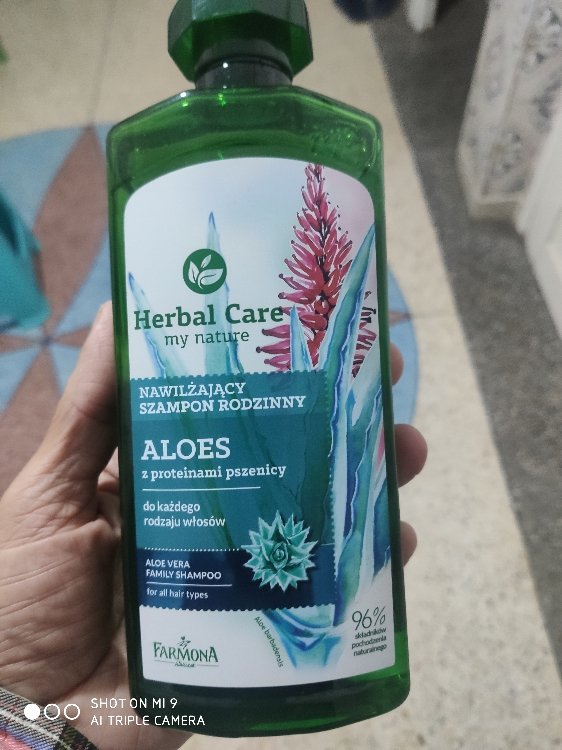 herbal care szampon aloes