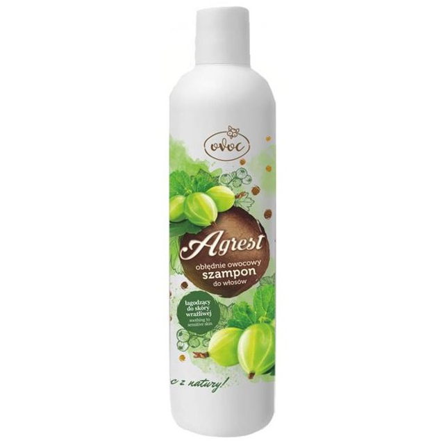 ovoc agrest szampon łagodzący do skóry wrażliwej skład