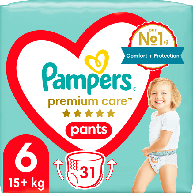 pieluchomajtki pampers premium care 1