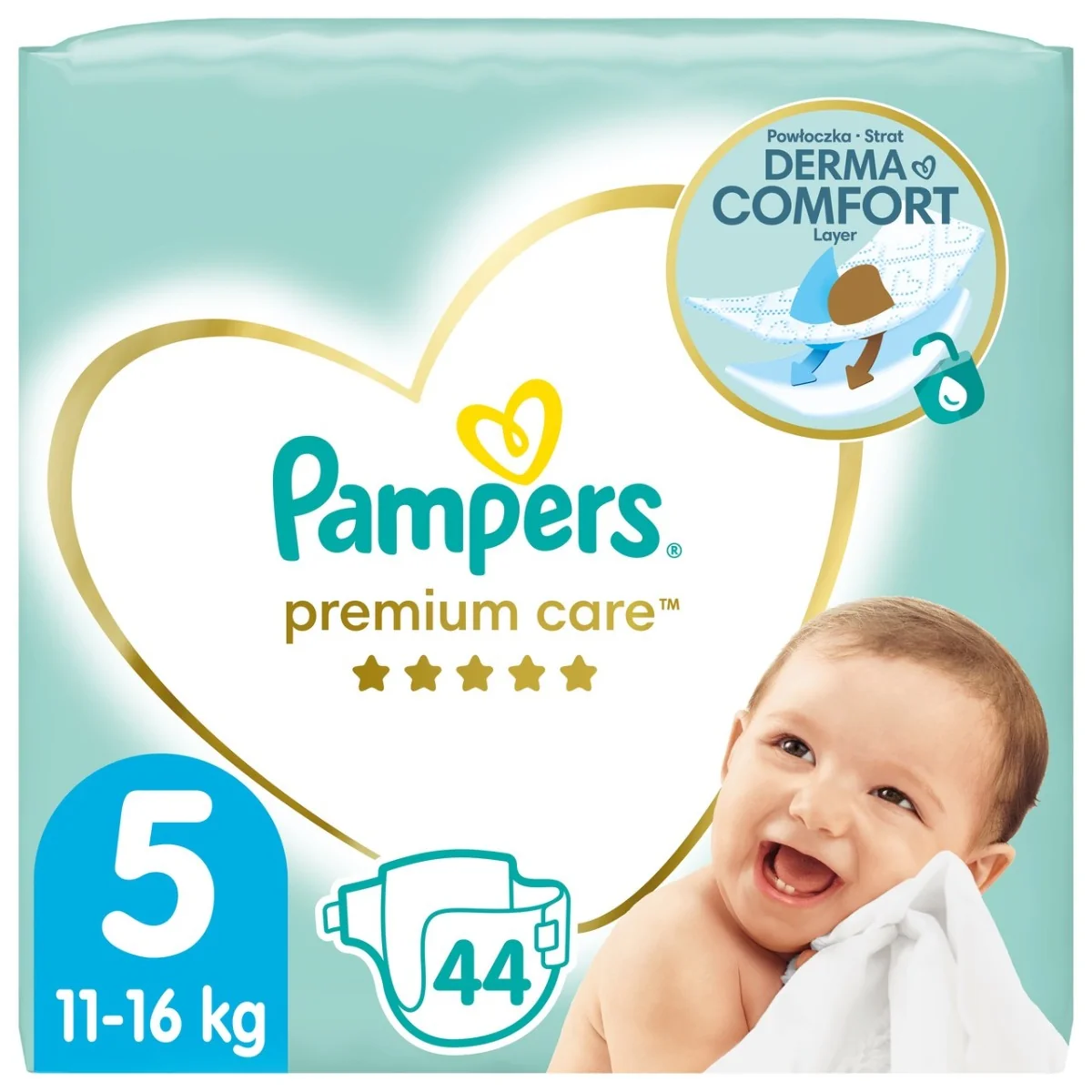 pampers premium care rozmiar 5