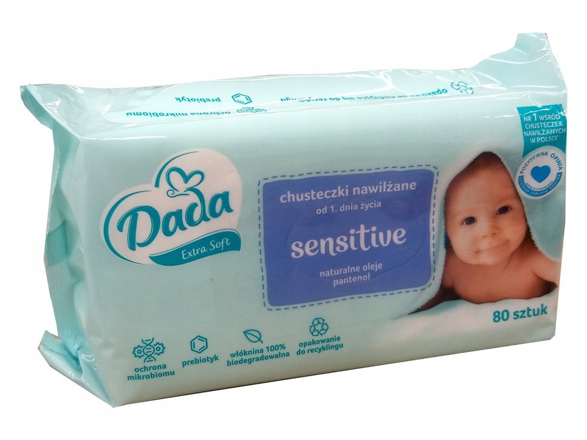 chusteczki nawilzane dada czy pampers