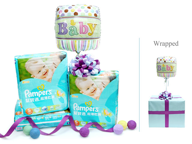 pampers baby gift box