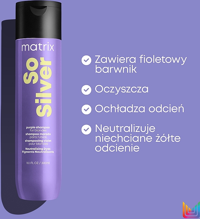 matrix color obsessed so silver szampon 1000ml