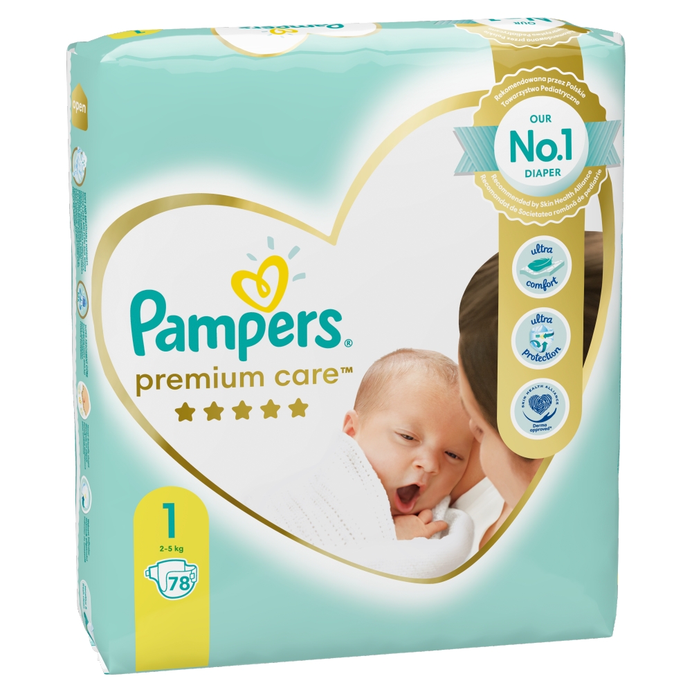 pampers premium care 1 78 szt