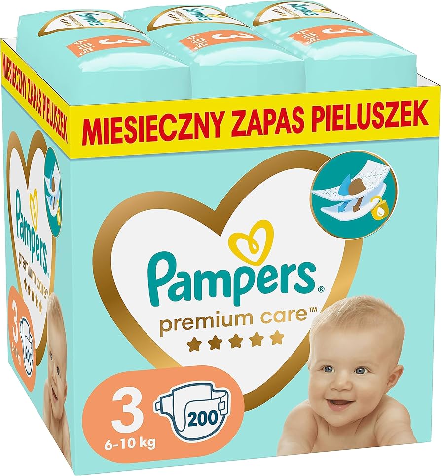 pampers 3 opakowania