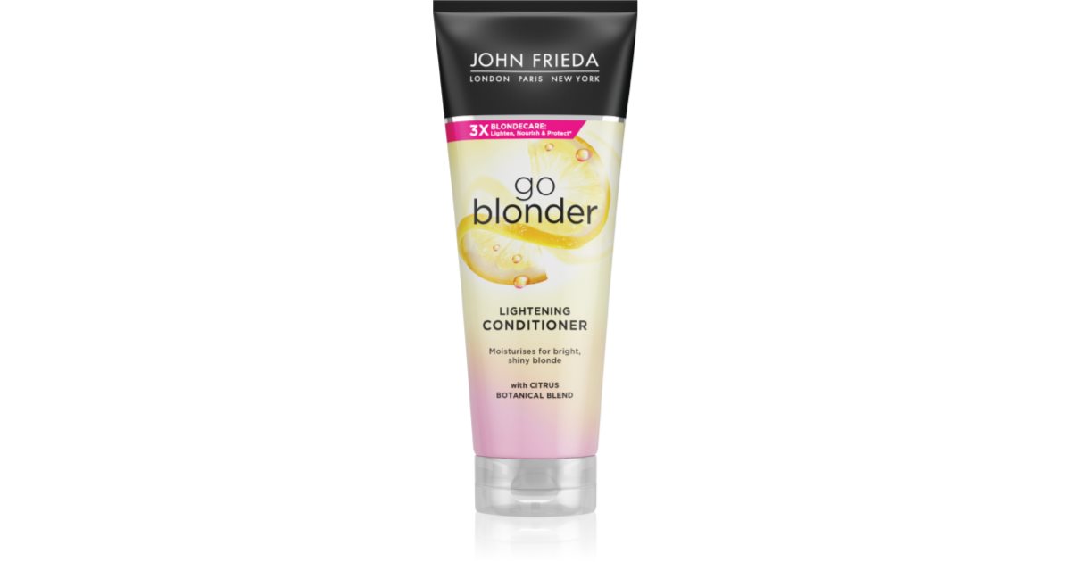 john frieda sheer blonde odżywka do włosów blond go blonder