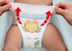 pampers pants jak zakładać