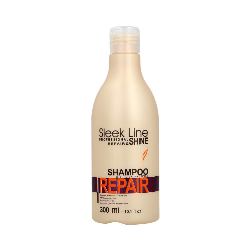 stapiz sleek line shampoo repair szampon do włosów z jedwabiem