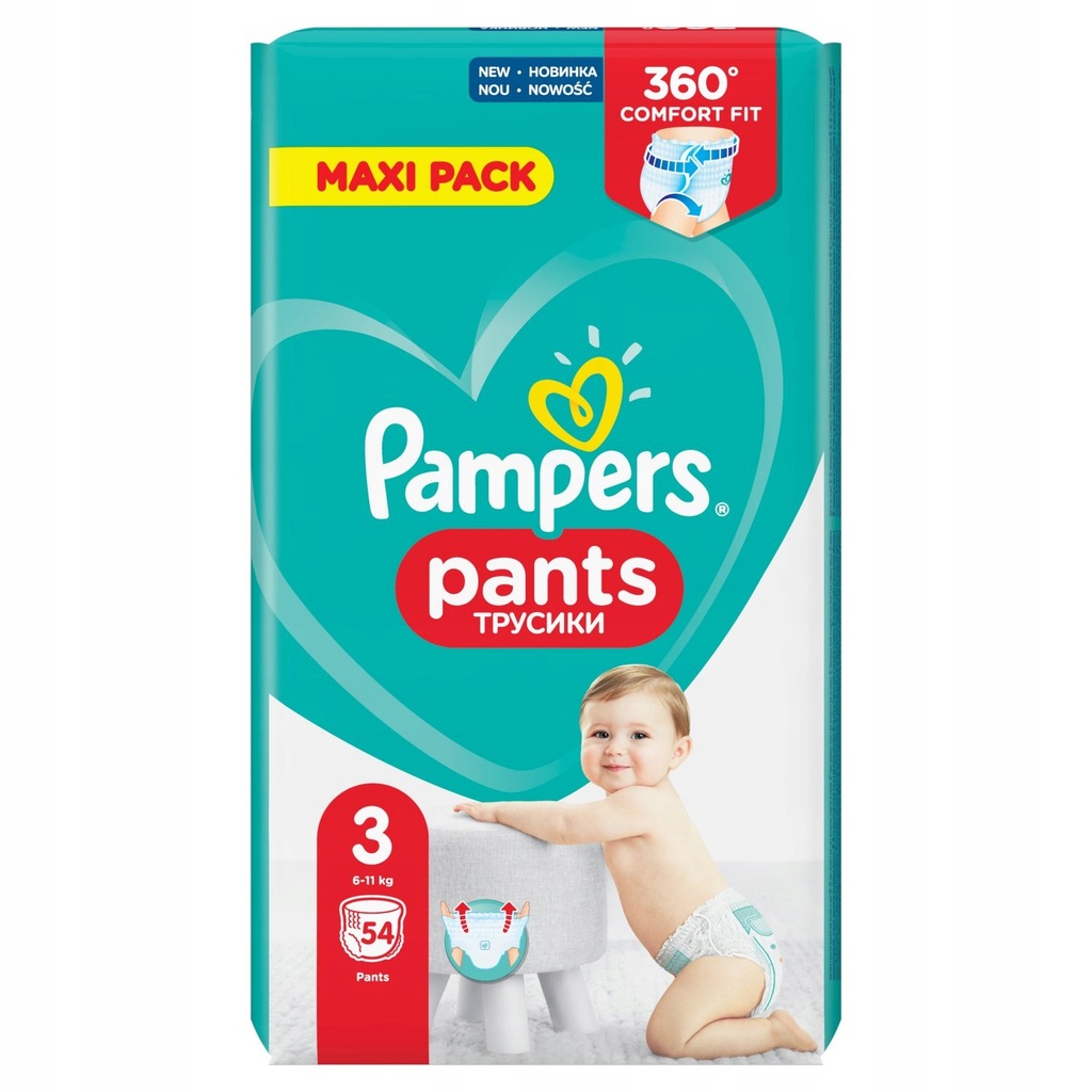 pampers pants 3 allegro