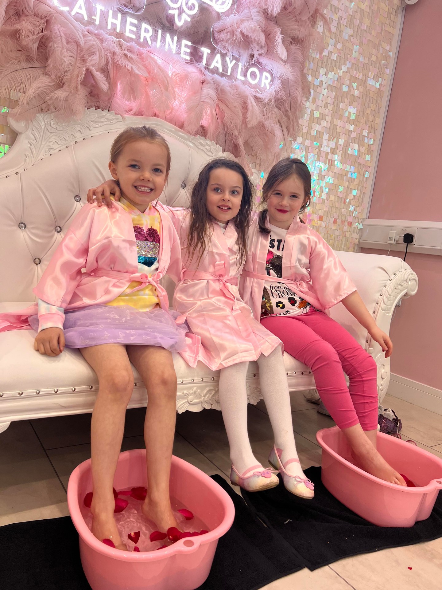 pamper party surrey