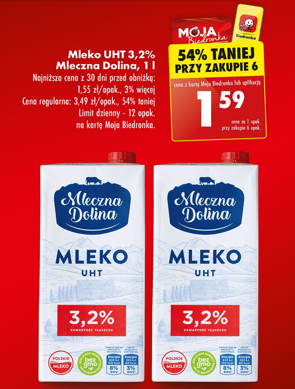 promocje na mleko i pieluchy