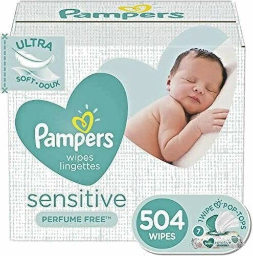 pampers sensitive 504