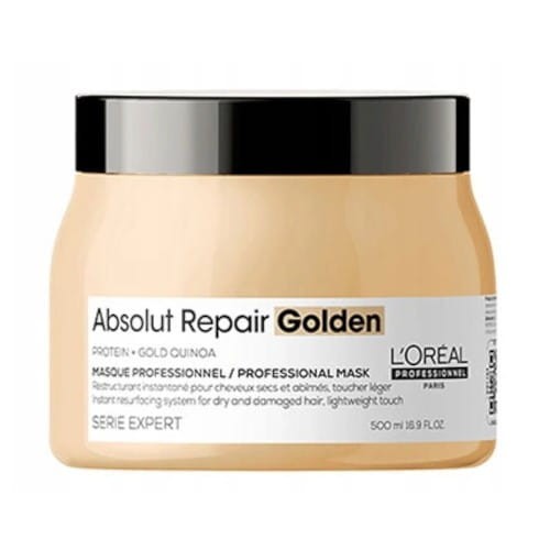 zlota maska szampon loreal repair