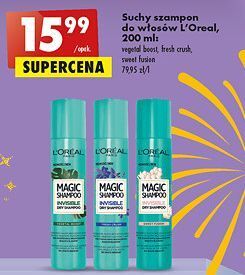 rosman suchy szampon loreal magival