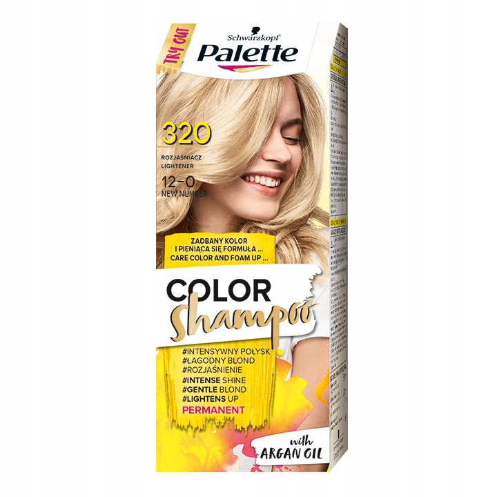 palette color shampoo szampon koloryzujący bez amoniaku ile sie trzyma