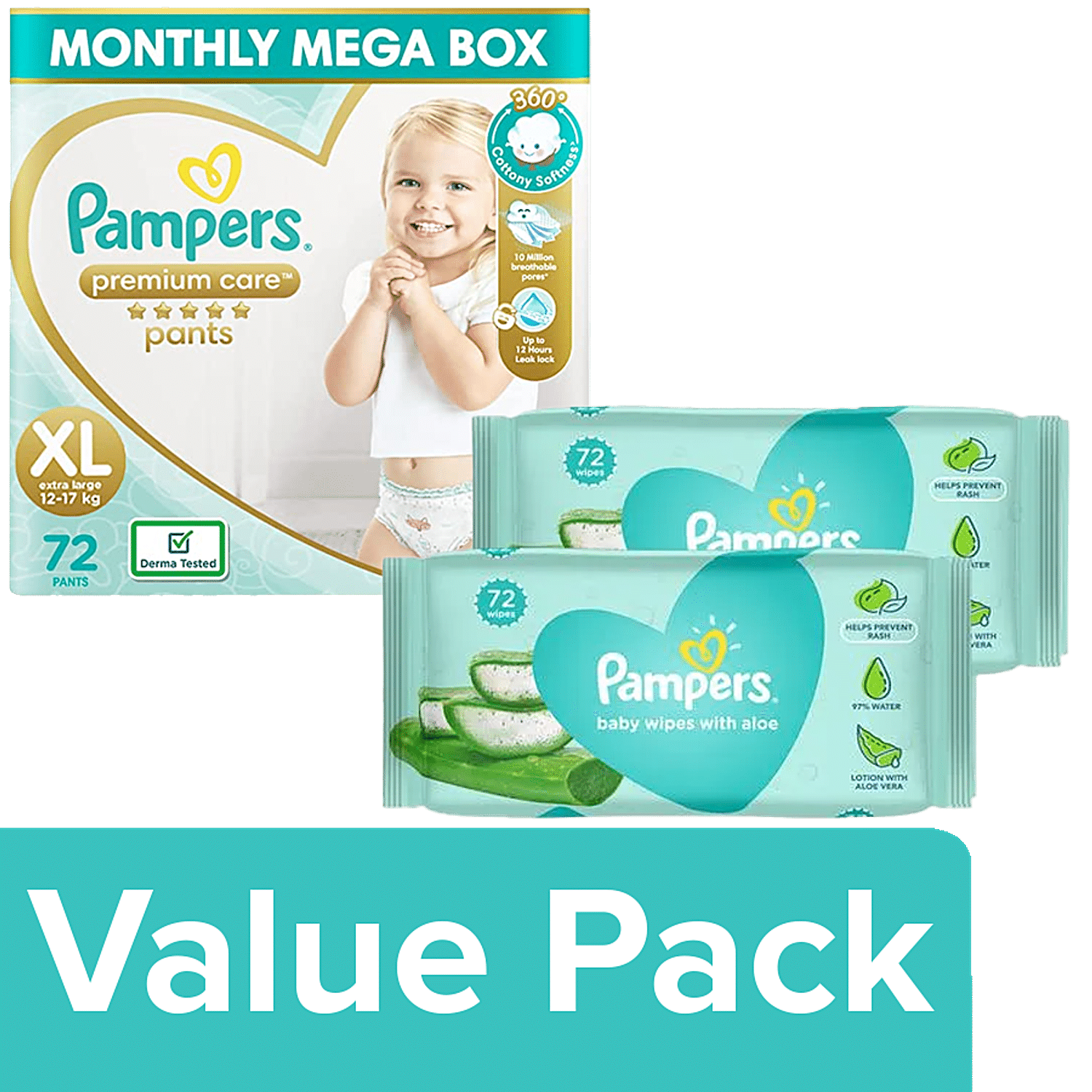 pampers premium care newborn 72