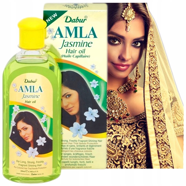 dabur jasmine amla olejek do włosów jasnych