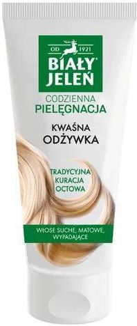 biały jeleń szampon i odźywka do włosów blond