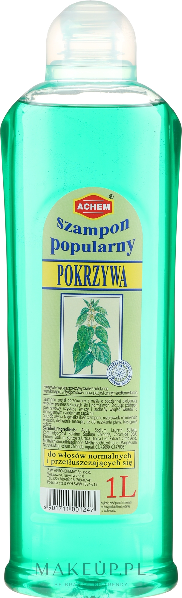 achem szampon popularny piwo