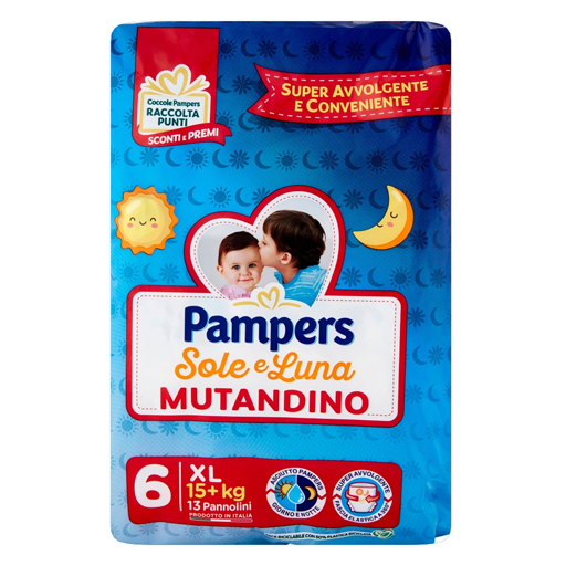 acqua e sapone pannolini pampers