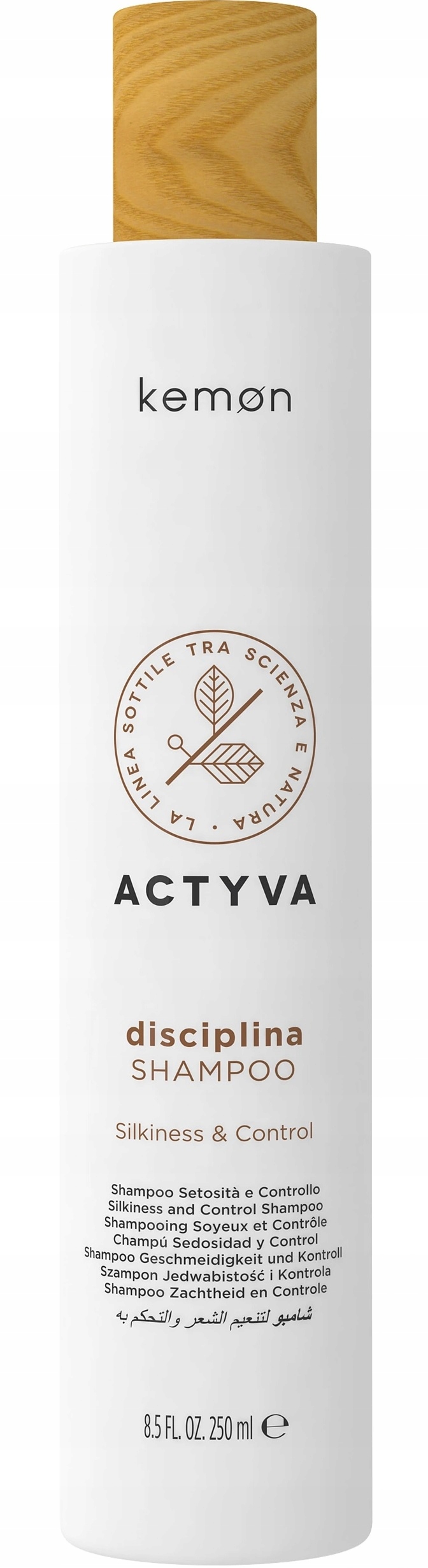 actyva disciplina shampoo szampon dyscyplinujący 250 ml kemon