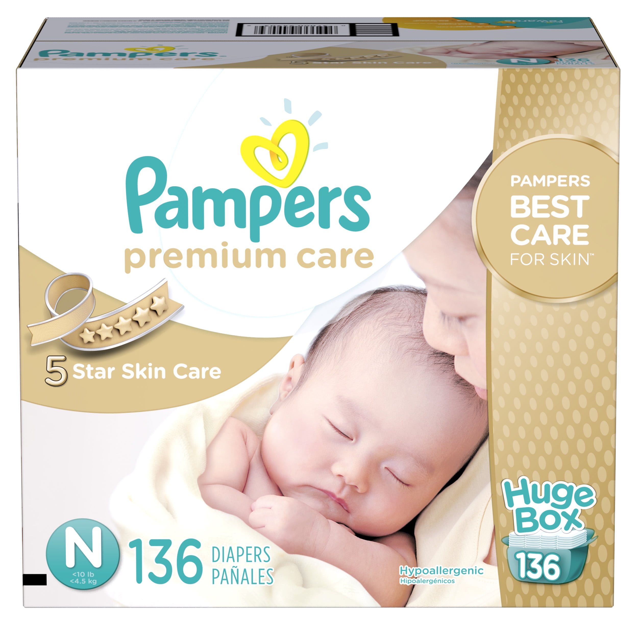 pampers premium care newborn 1 3-6kg 80szt