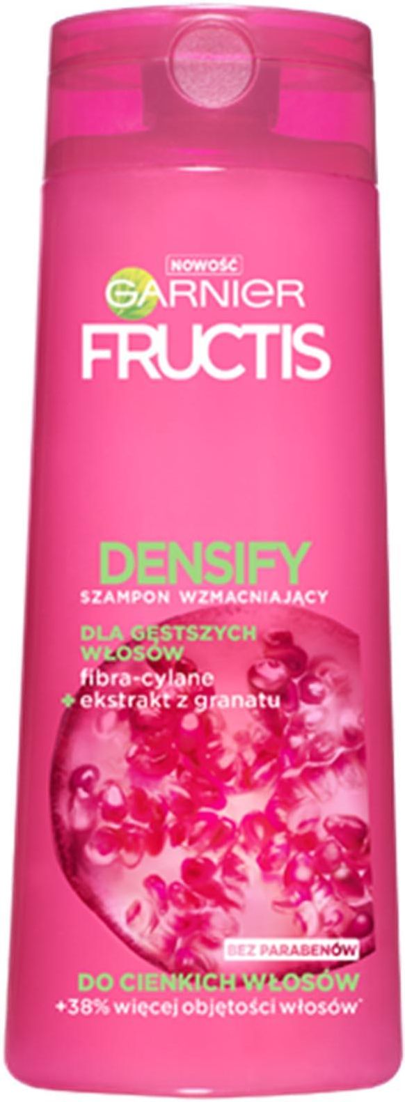 szampon do włosów cienkich fructis mega objętość suchy