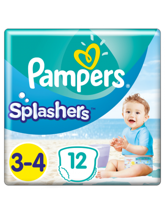 pampers pieluszki do pływania splashers 4