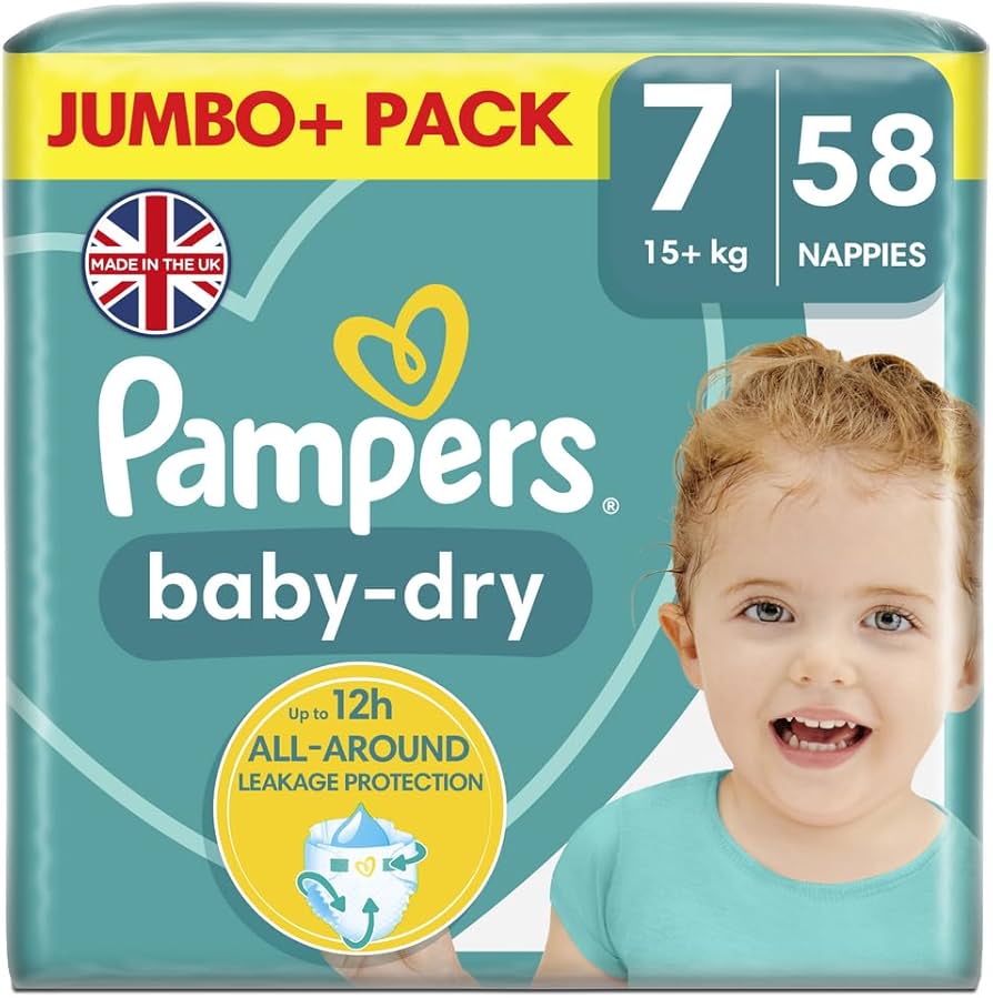 pampers rozmiar 7