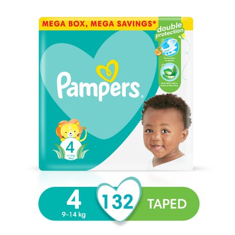 pampers size 4 mega pack