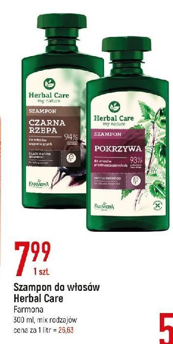 herbal care pokrzywowy szampon eleclerc