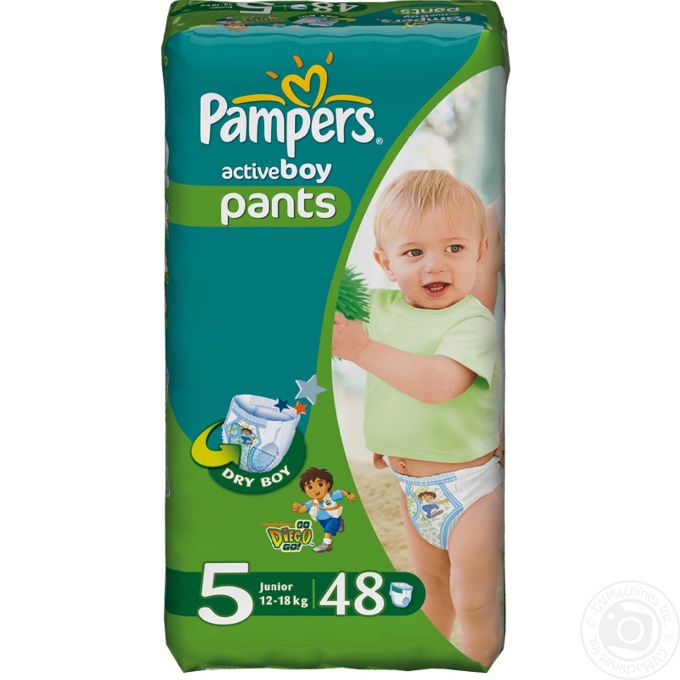 pampers active boy pants